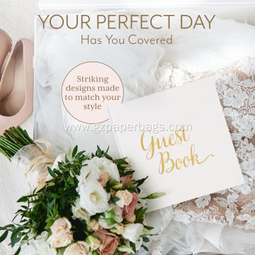 Personalized Custom Bridal Shower and Wedding Guest Book